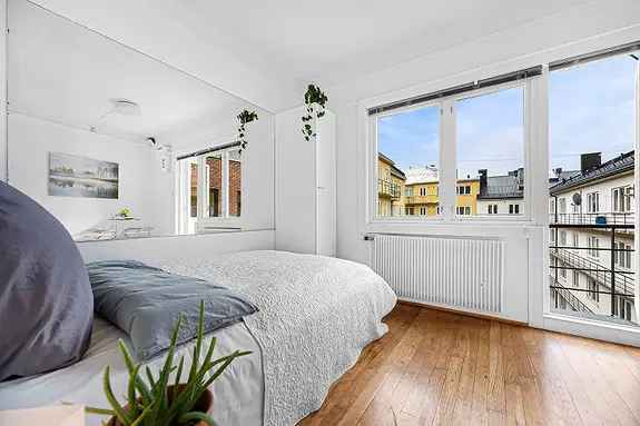 1-roms leilighet Fagerborg Majorstuen brannbalkong