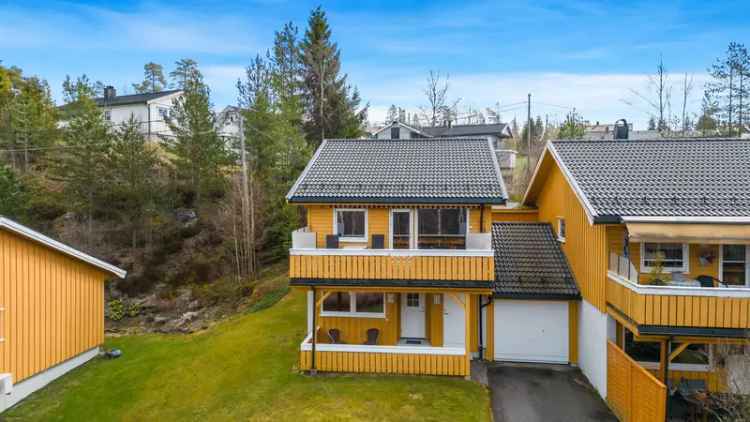Enebolig i kjede Trøgstad - 2 soverom, garasje, solrik veranda