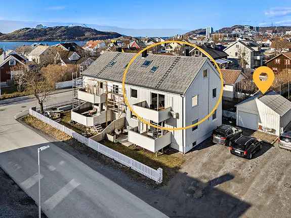 Selveierleilighet Vestbyen - Garasje 27 kvm - Balkong