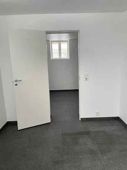 Liten leilighet med parkering hage og sol