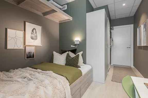 Studentbolig Trondheim - Eget Bad - 12 kvm - Fullt Møblert