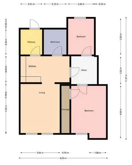 Stor 3-roms leilighet Frogner - Nær Parken