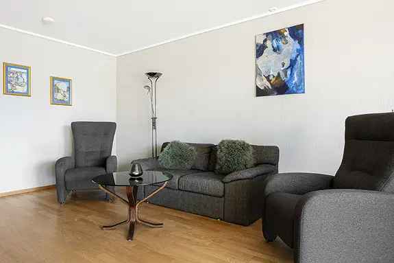 Flott 3-roms leilighet Sandsli - Terrasse Garasje Heis