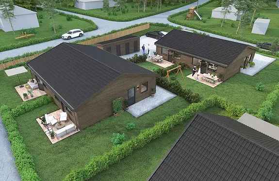 Ilseng | Ny og moderne tomannsbolig på ett plan - 2 solgt | Lave omk.