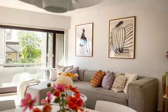 Stilren 2-roms leilighet Frogner Briskeby - Balkong Heis Parkeringsleie