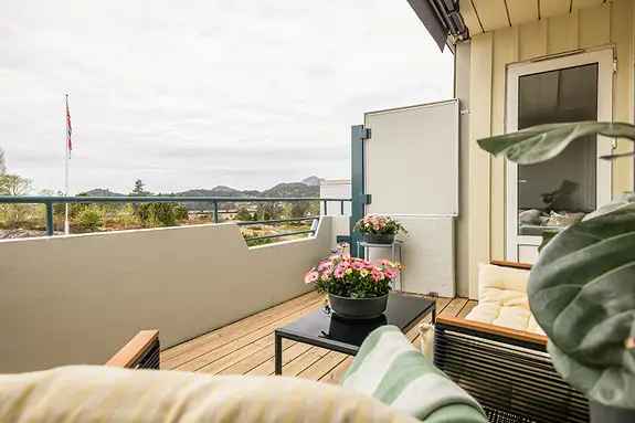 3-roms Toppleilighet Fyllingsdalen - Balkong, Oppusset