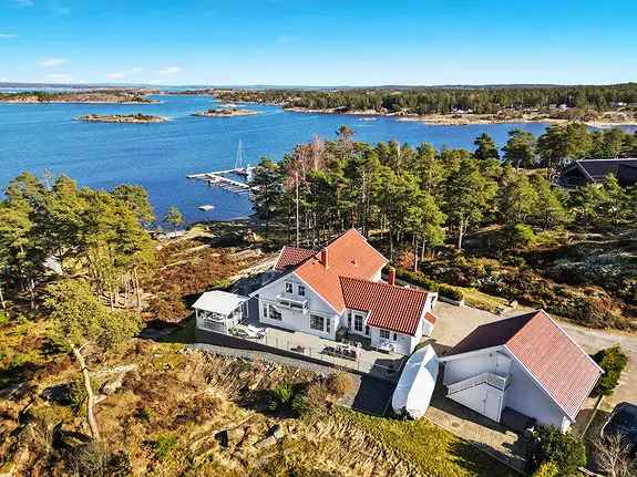 Sjønær Enebolig Vesterøy - Fantastisk Utsikt og Båtplasser