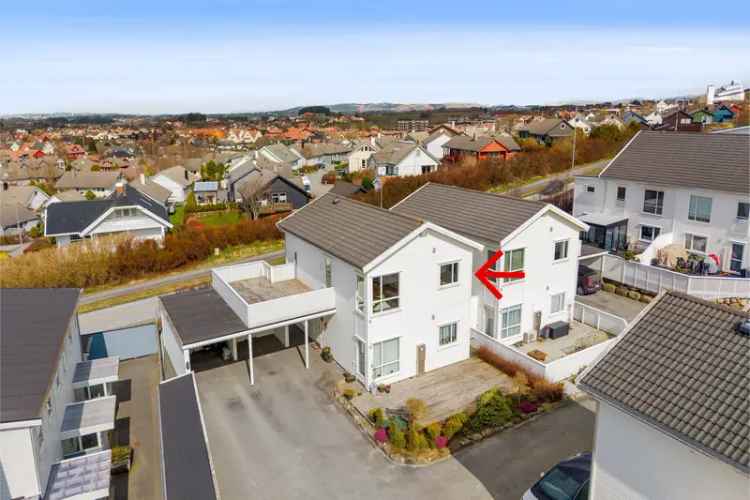Lys Leilighet Nærbø 2 Soverom Takterrasse Carport