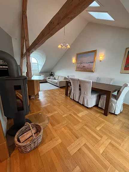 Loftsleilighet Majorstuen Terrasse Peis 2 Soverom