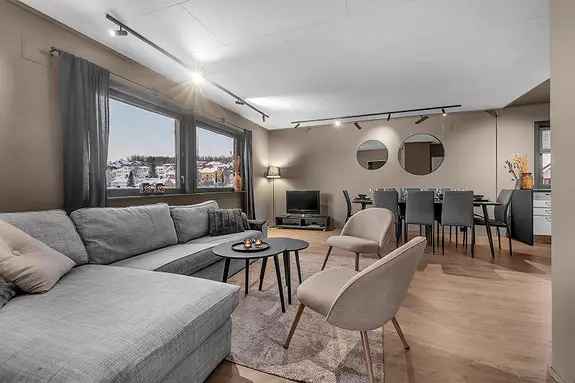 5-roms Toppleilighet Alfheim Tromsø - Rask Innflytting 15% Rabatt