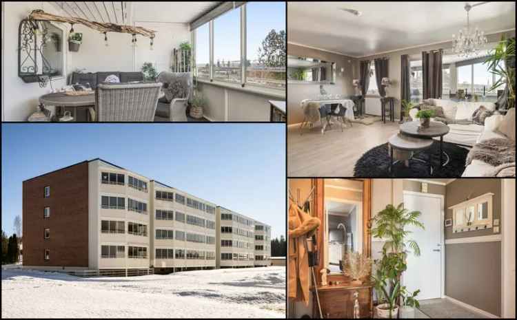 Toppleilighet med Vestvendt Balkong og Flott Utsikt