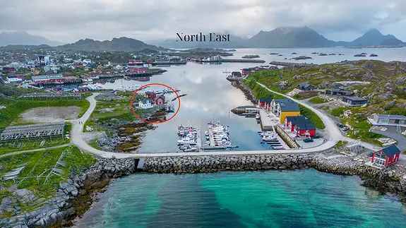 Enebolig og Rorbu med Kai og Terrasse - Lofoten