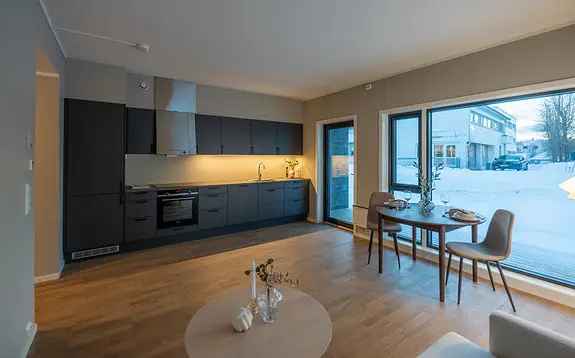 Leknes Sentrumsnarre Leiligheter - Moderne 1-roms