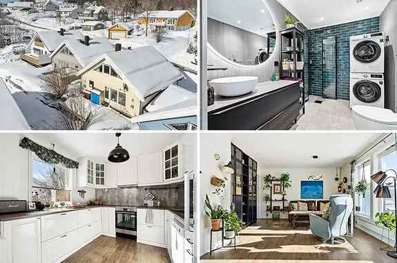 Sjarmerende hus i Senja - Nytt bad og kjøkken