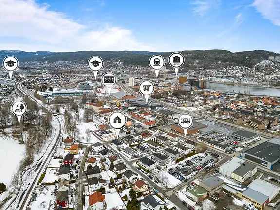 Koselig leilighet med parkering - Innflyttingsklar