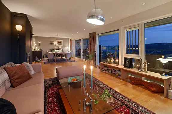 Toppleilighet Ersgaard 3 soverom Stor terrasse Garasje Heis