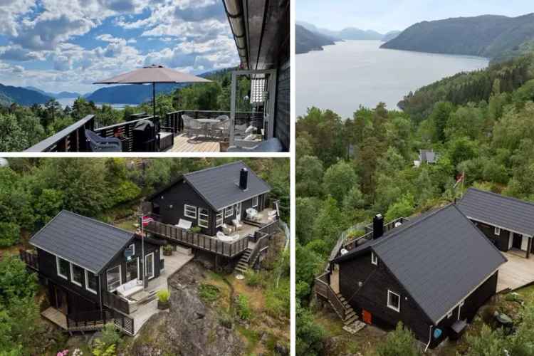 Sauda Solland Helarshytte Anneks Naustbod Stor Tomt