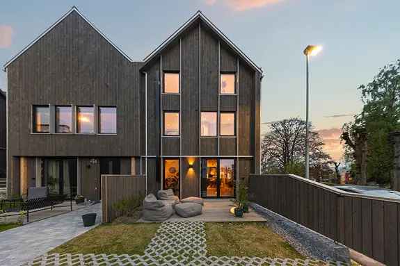 Nyoppført Familiebolig Bragernes - 4 Soverom, 2 Bad, Takterrasse