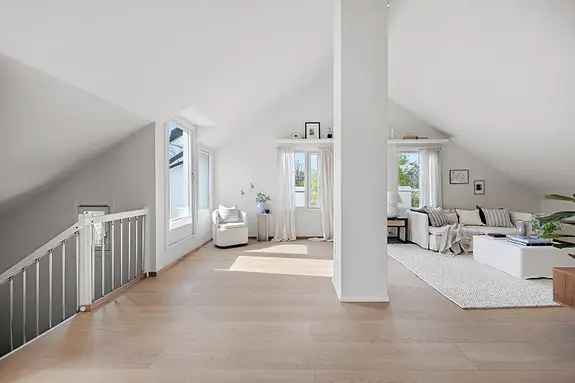 Toppleilighet Frogner 100 kvm 2 Takterrasser Garasje Heis