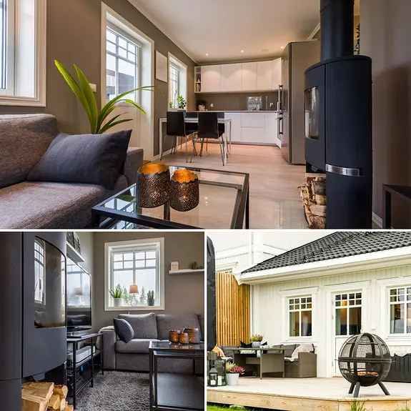 3-roms leilighet - Moderne Sentrumsnær
