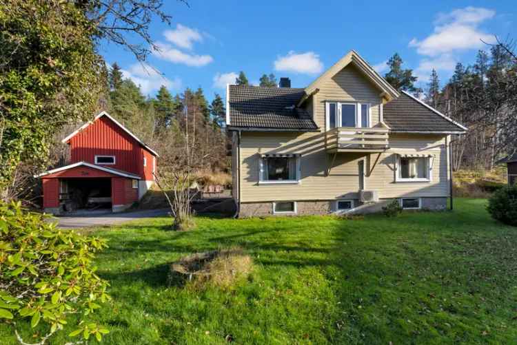 Renoveringsobjekt Evje sentrum Stor Tomt