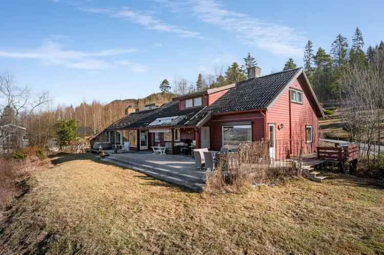 Stor enebolig Brumunddal Panoramautsikt 6 Soverom