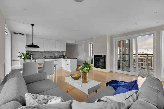 Moderne 3-roms leilighet Workinntoppen