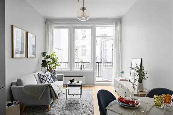 Moderne 2-roms leilighet i sentrum - Balkong og takterrasse