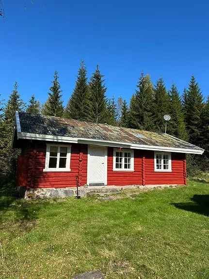 Tømmerhytte til leie på åremål