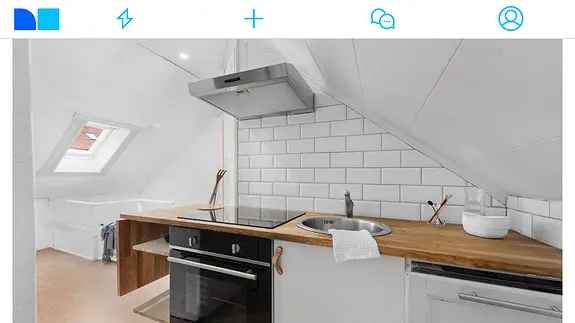 Loftsleilighet ved Danmarksplass - sentralt og koselig