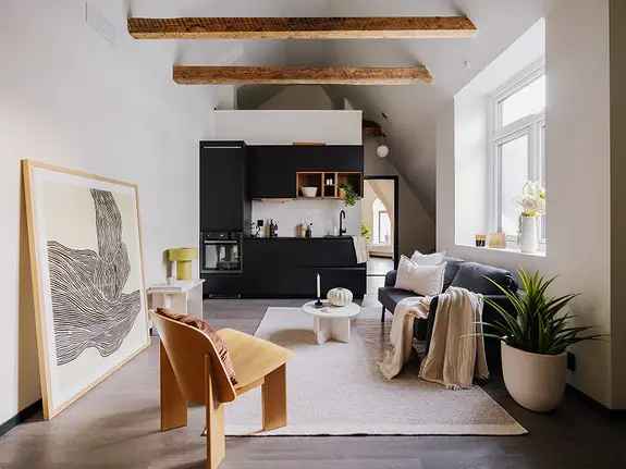 Oslo Sentrum Loftsleilighet 2 Soverom - Nyrenovert
