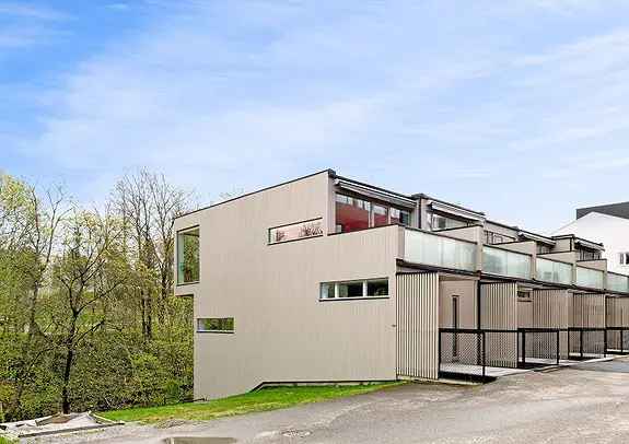 Moderne Enderekkehus ved Sagelva