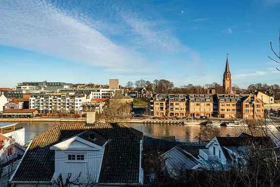 Liten Enebolig med Utsikt Nordre Kråkerøy