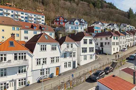 Sjarmerende Bergenshus med Utsikt over Vågen