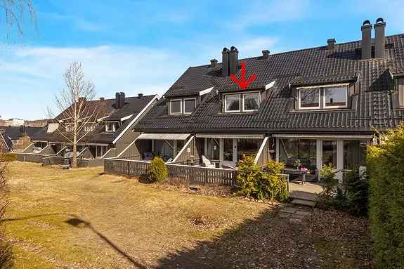 Rekkehus Mysen - Solrik Terrasse Garasje Nær Sentrum