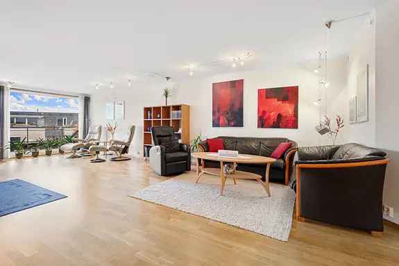 Toppleilighet Solsiden 103m2 Takterrasse Utsikt Parkering