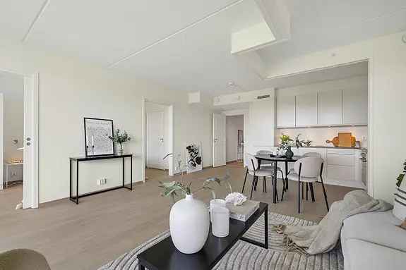 Mjøndalen 3-roms leilighet - 63 kvm - Stor terrasse - 2020