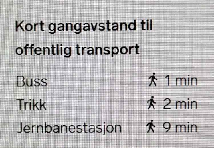 Leilighet til leie Trondheim - 3 roms nær St Olavs Hospital