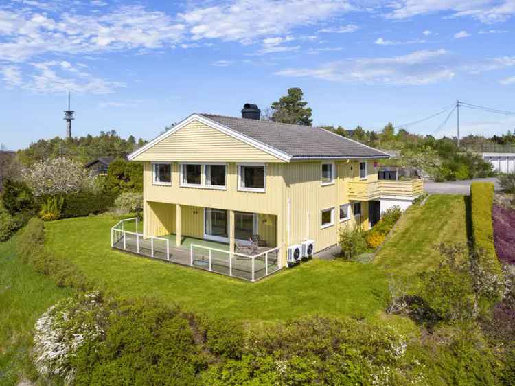 Stor Familiebolig Vestheia Hisoy Panoramautsikt 5 Soverom