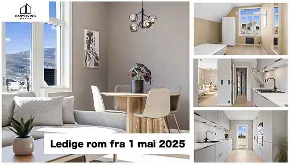 Studentbolig Drammen - Moderne Rom - Sentrumsnært