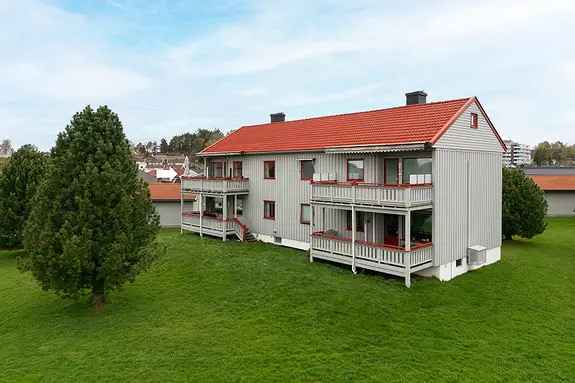 3-roms leilighet Halden - Vestvendt Balkong Garasje Lader