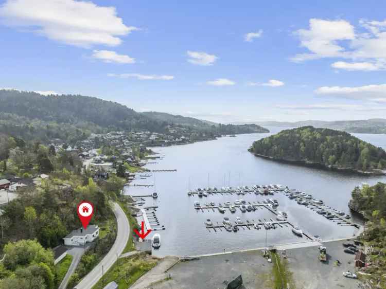 Sjønær Enebolig Bergsbygda Døvika Garasje Brygge 3 Soverom