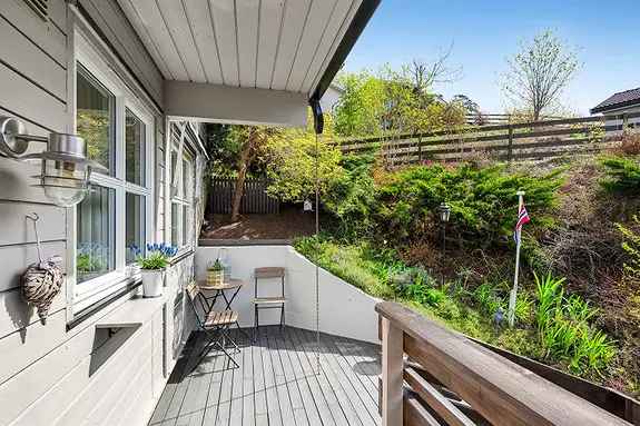 4-roms Terrasseleilighet Haugsbygd - Vestvendt Utsikt