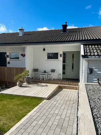 Hoveddel tomannsbolig langtidsleie Smabarnsfamilie