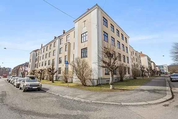 Lys 2-roms leilighet Majorstuen Peis Sentral beliggenhet