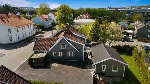 Enebolig Sarpsborg - 52 kvm - terrasse og hage