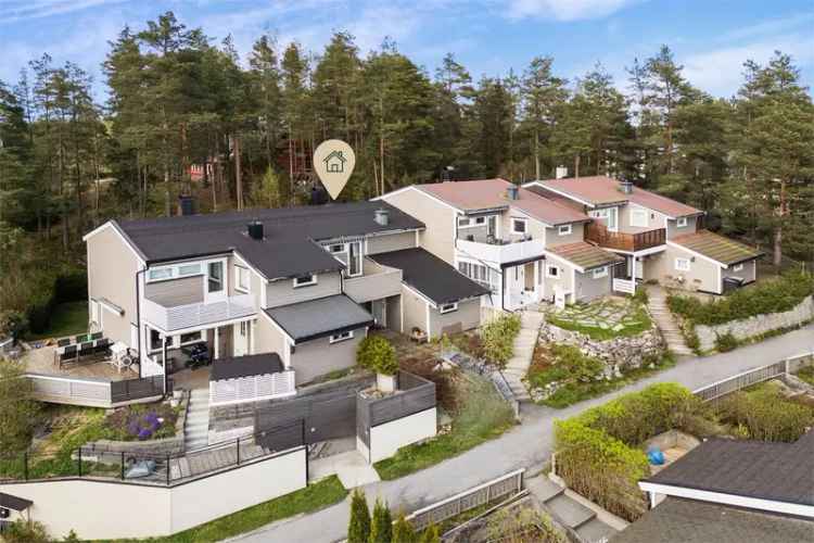 Rekkehus Langhus - Smedsrudveien 5B - Barnevennlig