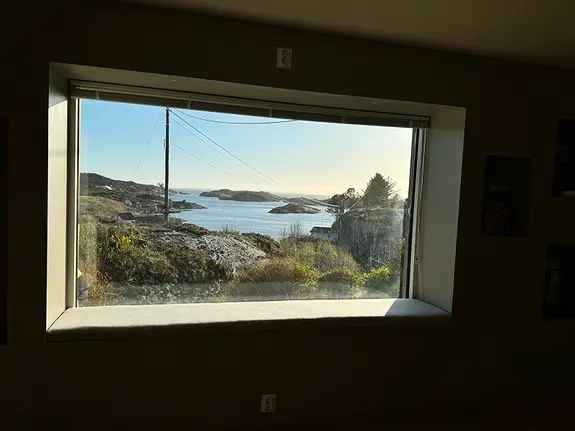 Nyrenovert hus med sjøutsikt - Landlig beliggenhet