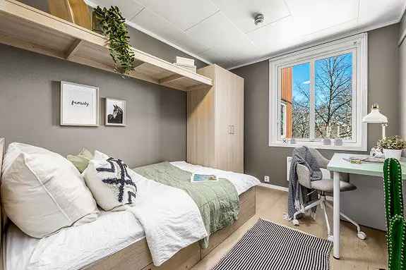 Coliving Superior-Eget Bad-Campus Living Voll