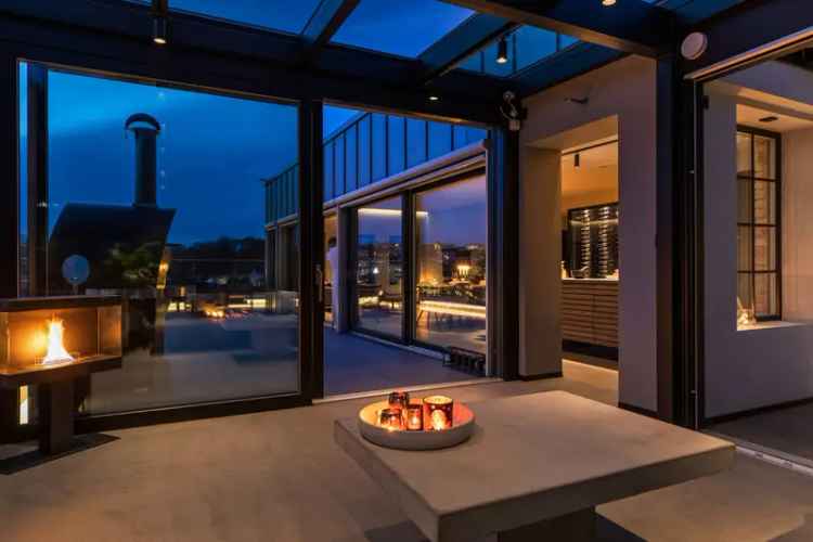 Toppleilighet Batterifabrikken Halden 70kvm Takterrasse Vinrom